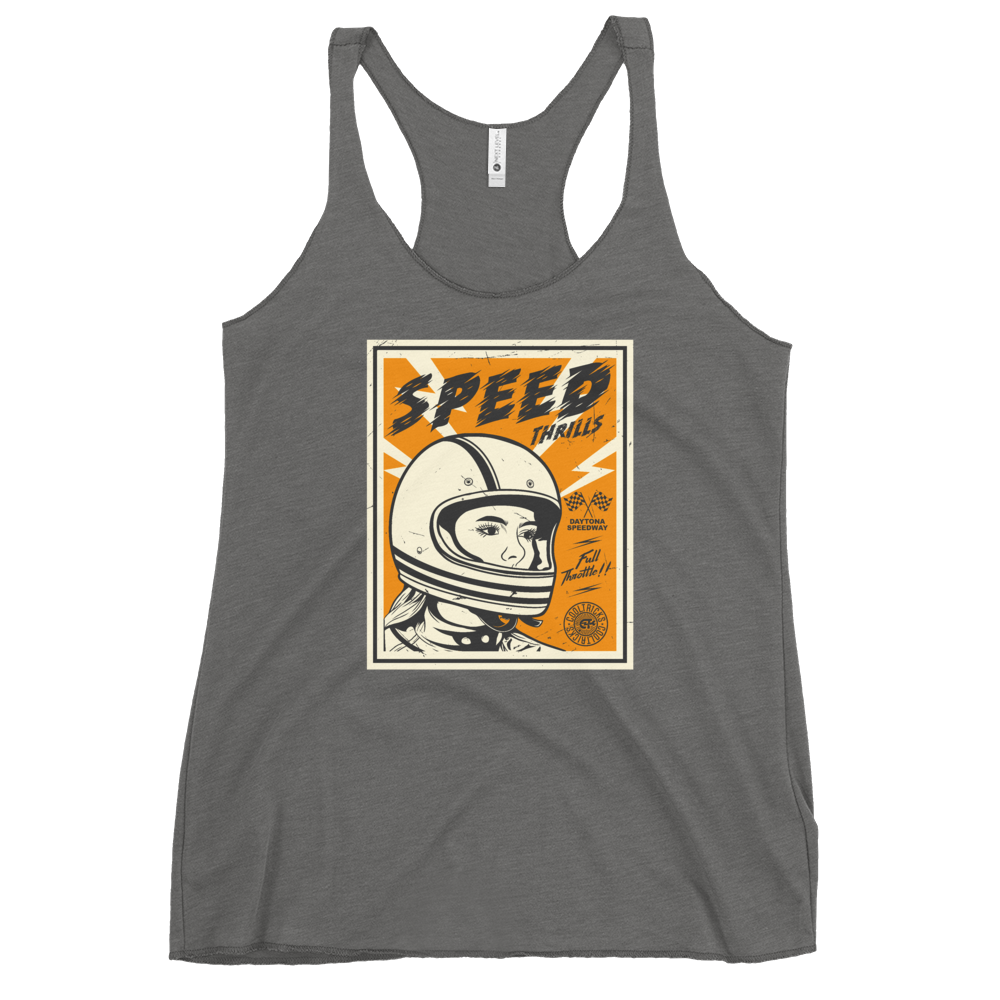 SPEED THRILLS Racerback Tank