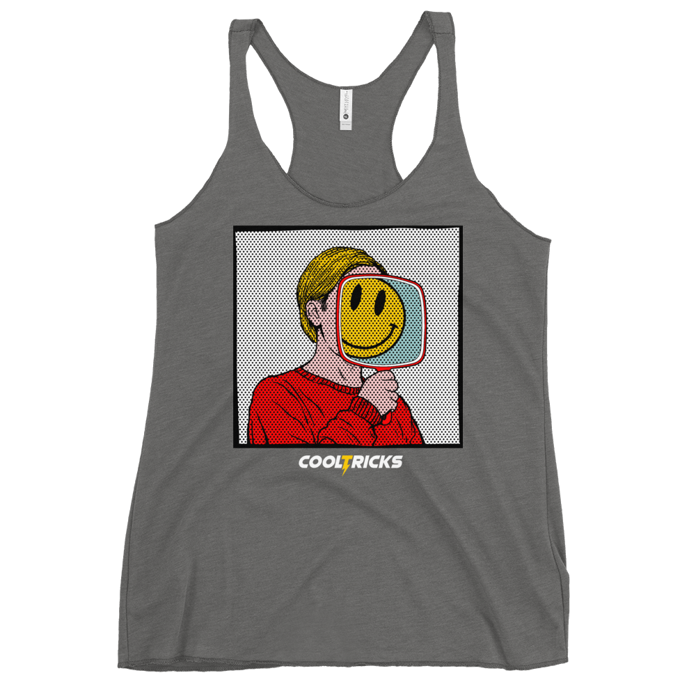 Smily Mirror Racerback Tank - Shop Cool Tricks