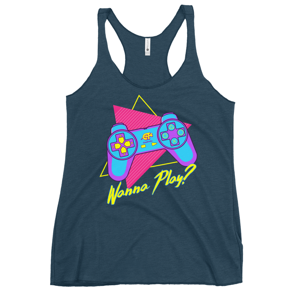 Retro Play Racerback Tank - Shop Cool Tricks