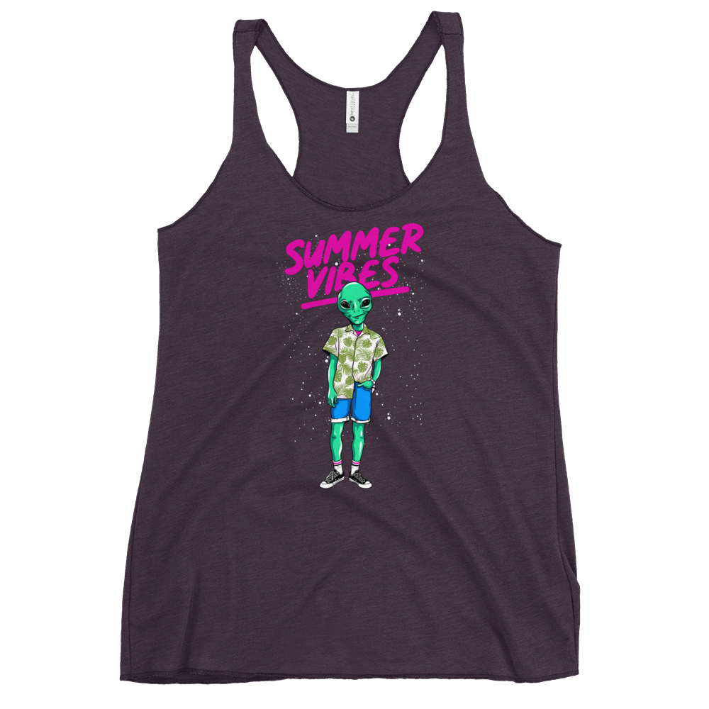SUMMER VISITOR Racerback Tank