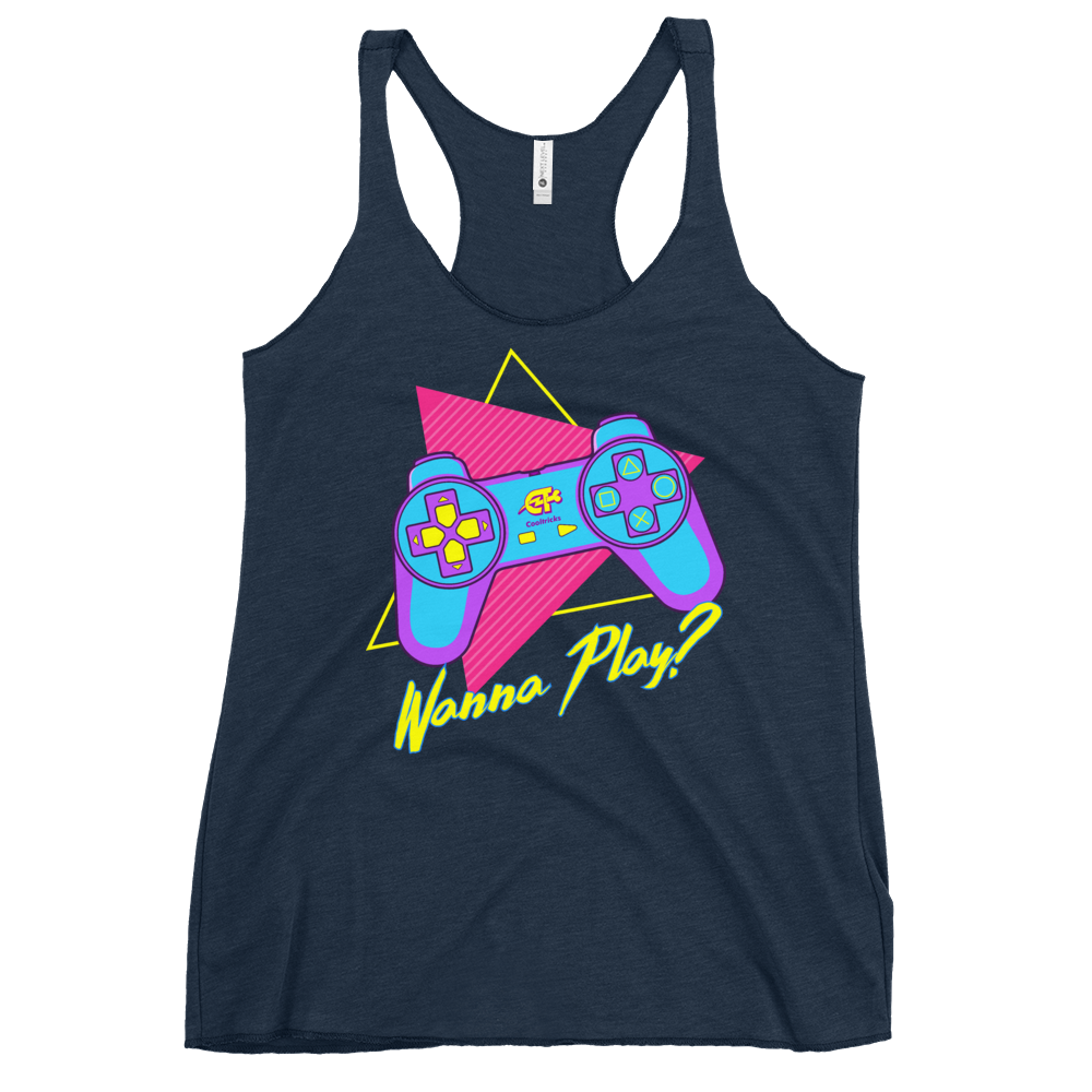 Retro Play Racerback Tank - Shop Cool Tricks