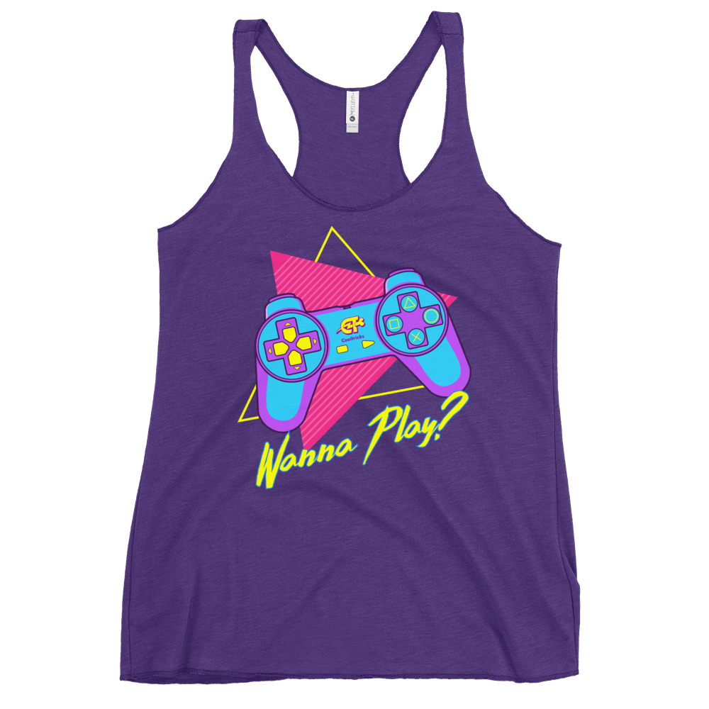 Retro Play Racerback Tank - Shop Cool Tricks