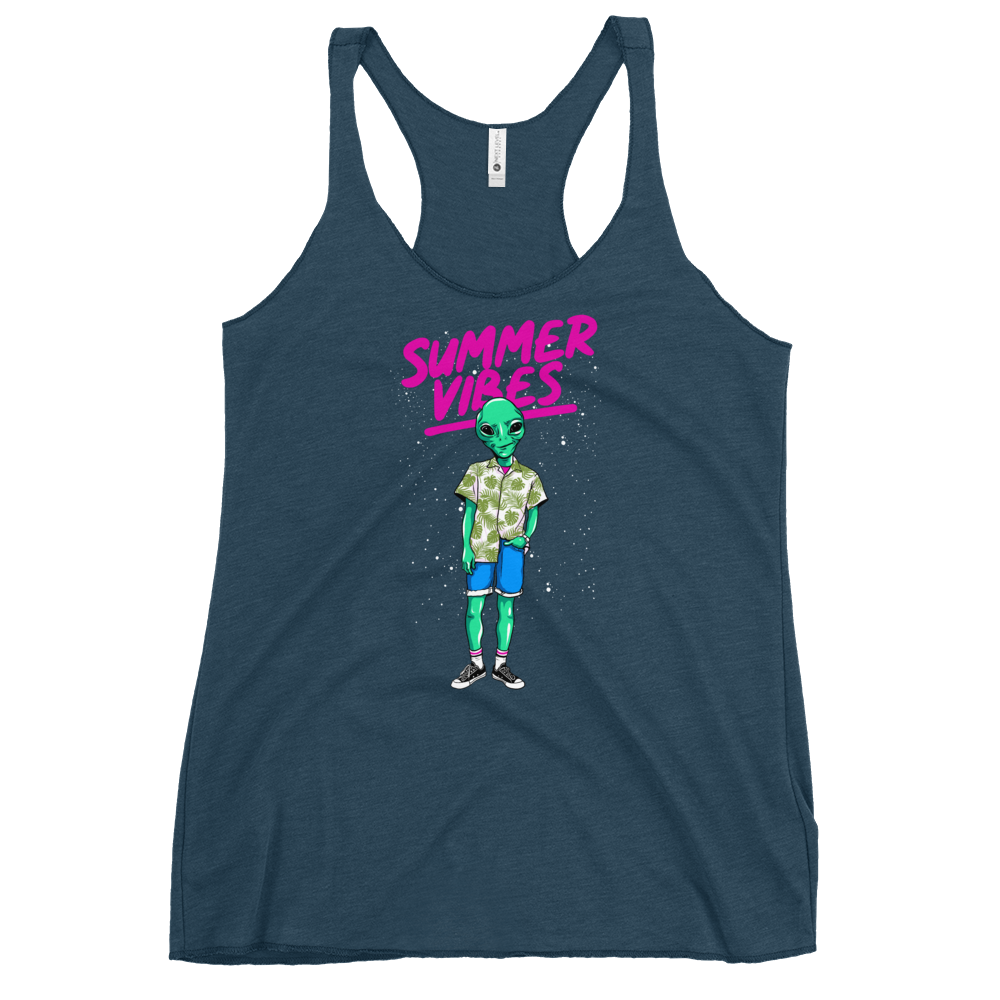 SUMMER VISITOR Racerback Tank