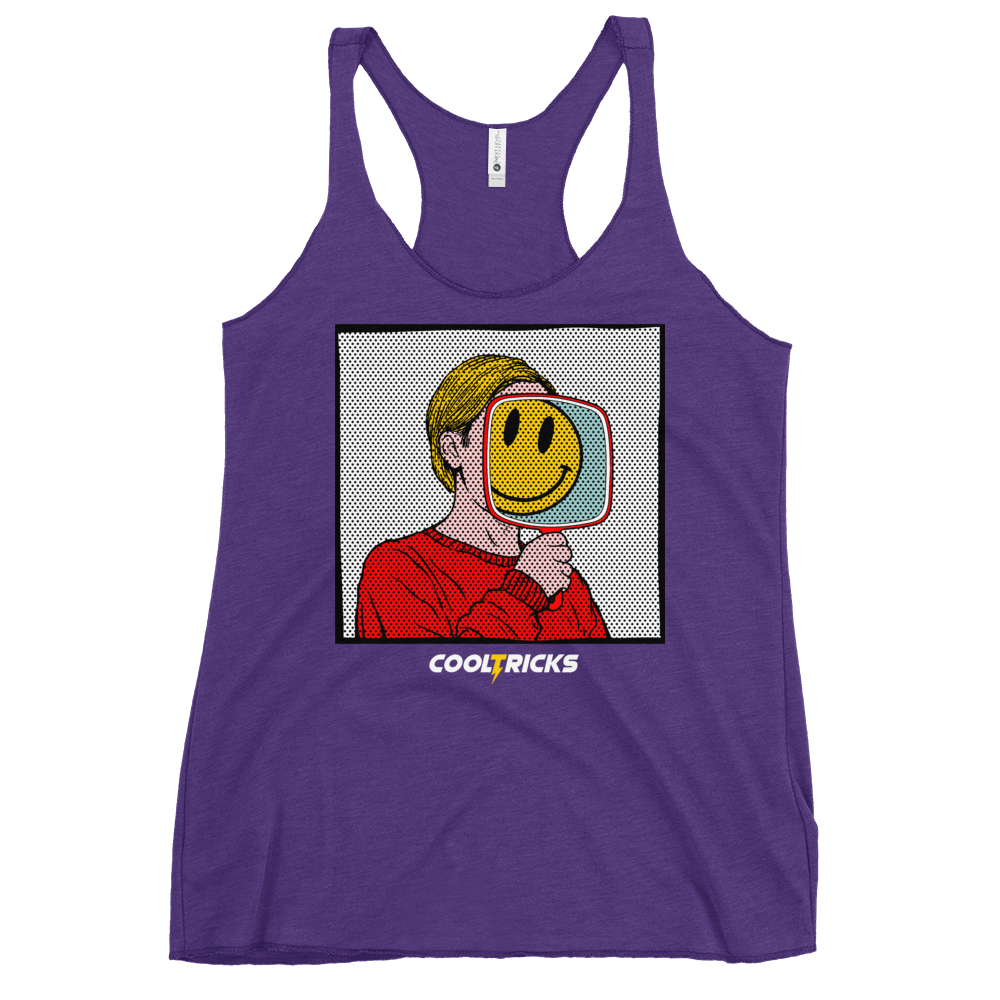 Smily Mirror Racerback Tank - Shop Cool Tricks
