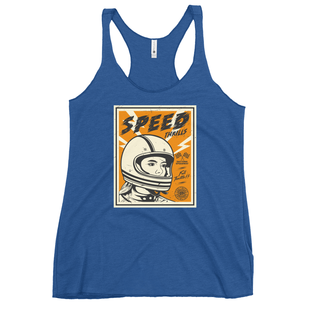 SPEED THRILLS Racerback Tank