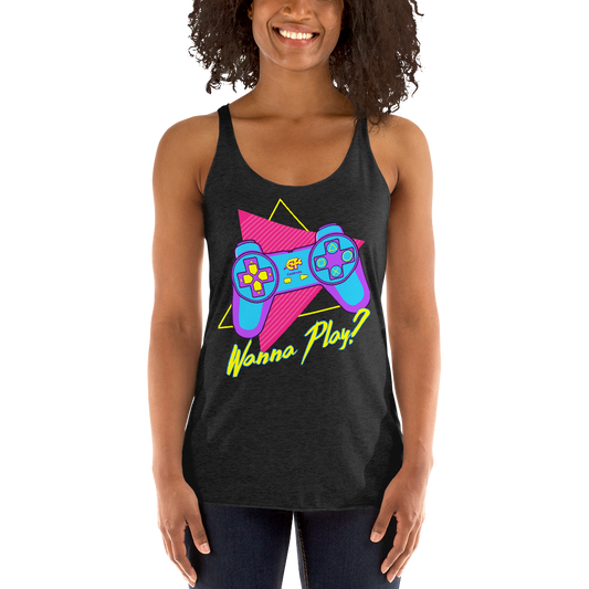 Retro Play Racerback Tank - Shop Cool Tricks