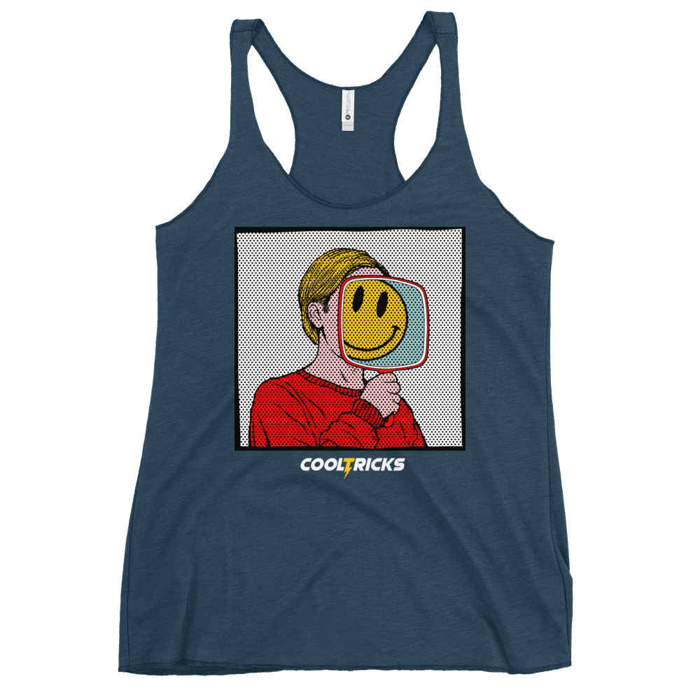 Smily Mirror Racerback Tank - Shop Cool Tricks