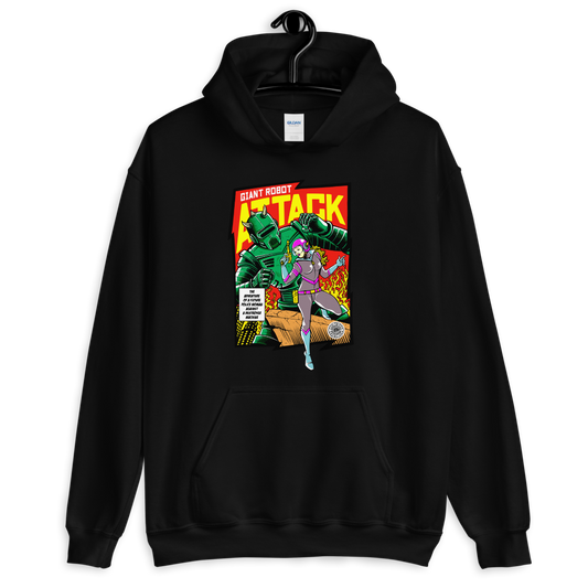 ROBOT ATTACK Hoodie - Shop Cool Tricks