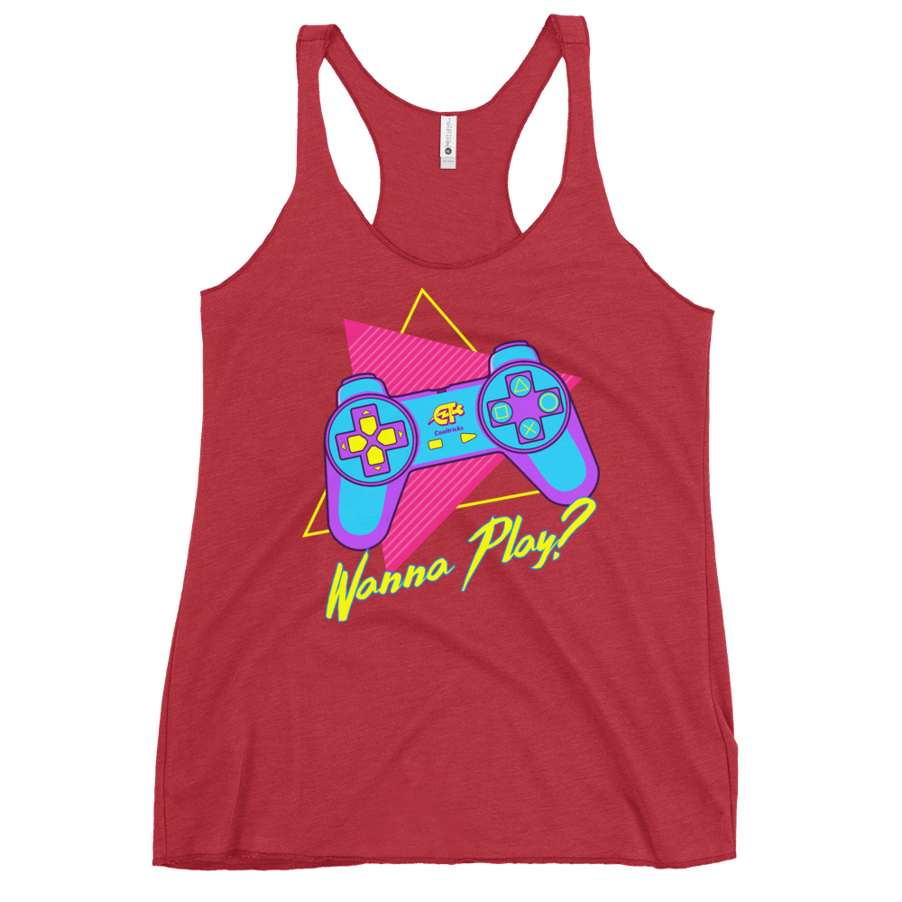 Retro Play Racerback Tank - Shop Cool Tricks