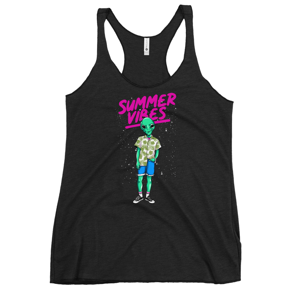 SUMMER VISITOR Racerback Tank
