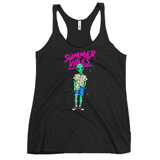 SUMMER VISITOR Racerback Tank