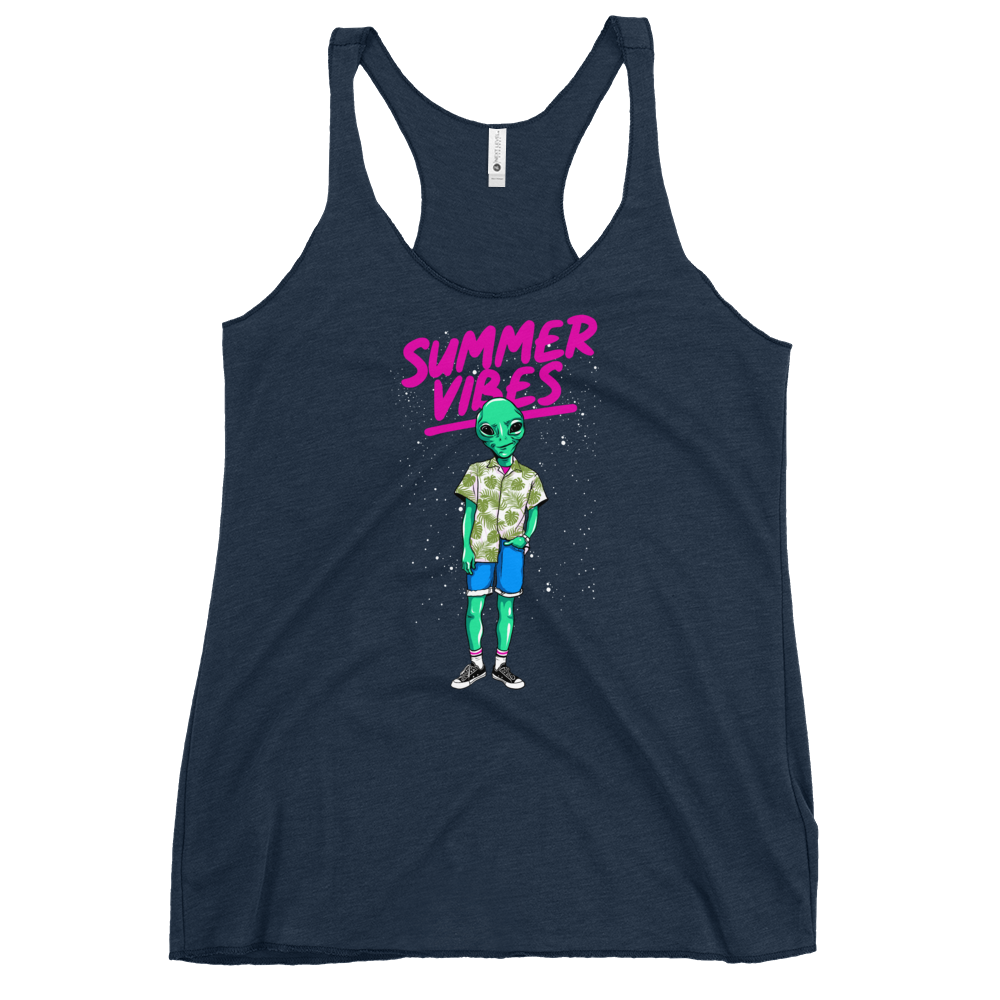 SUMMER VISITOR Racerback Tank