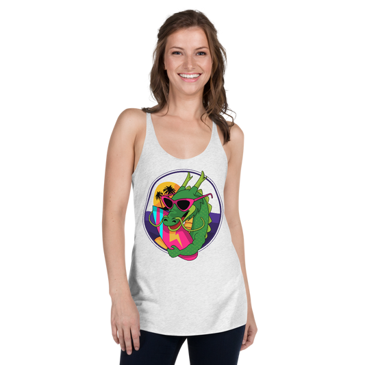 Surfer Dragon Racerback Tank - Shop Cool Tricks