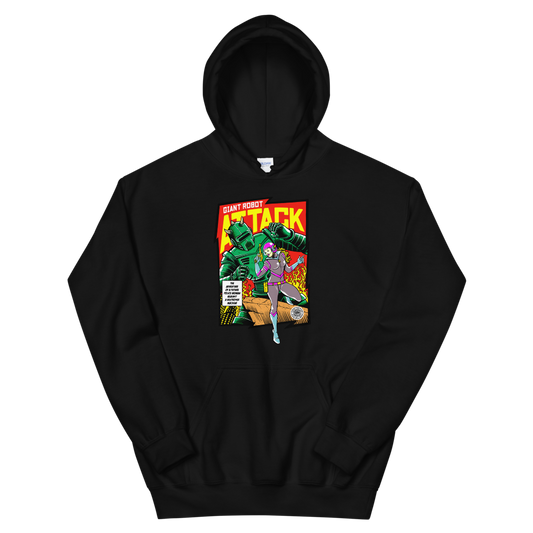 ROBOT ATTACK Hoodie - Shop Cool Tricks
