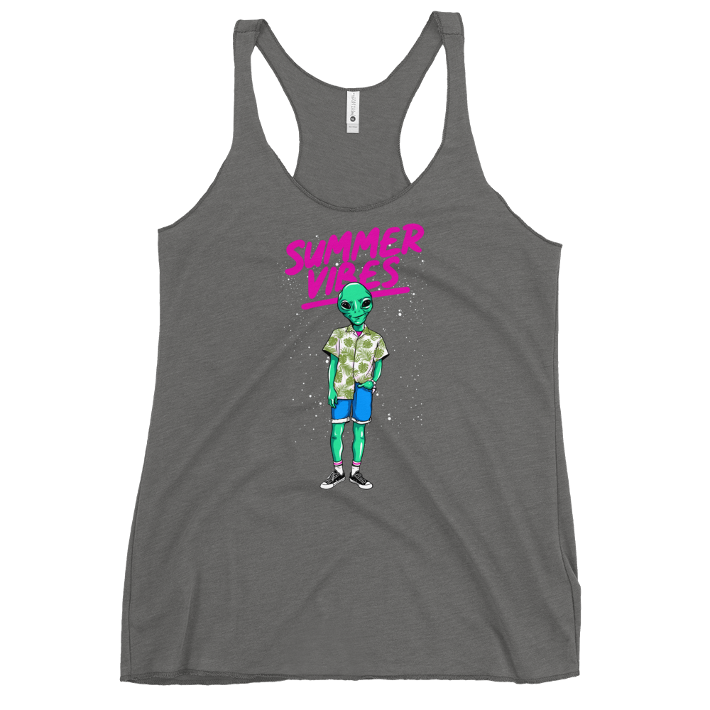 SUMMER VISITOR Racerback Tank