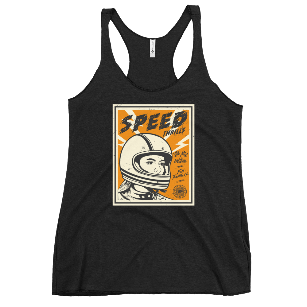 SPEED THRILLS Racerback Tank