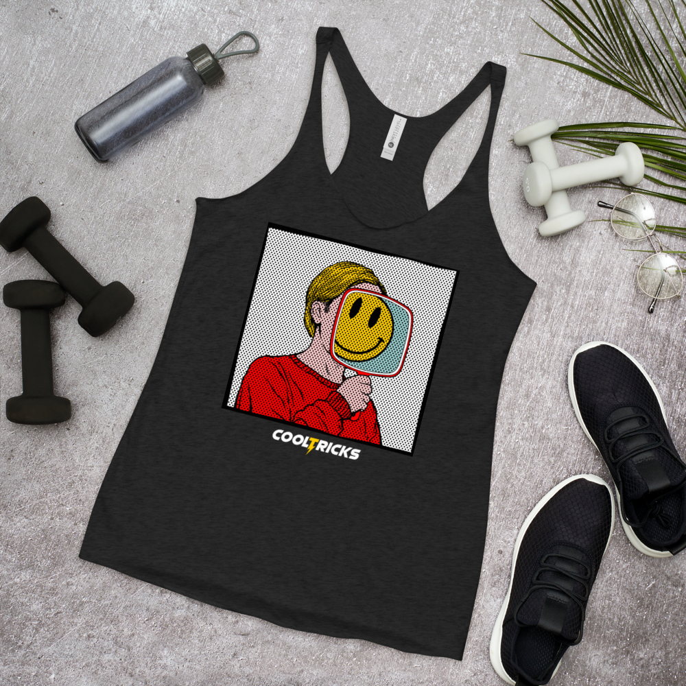 Smily Mirror Racerback Tank - Shop Cool Tricks