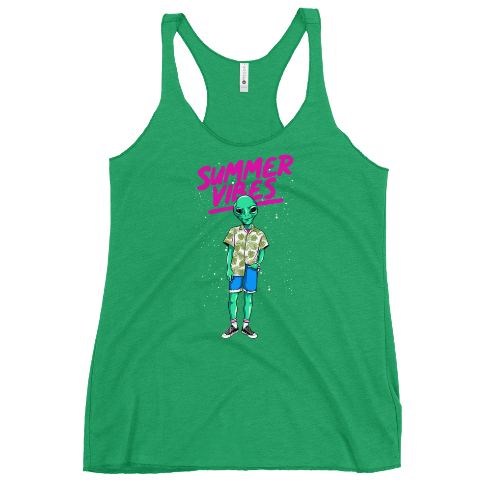 SUMMER VISITOR Racerback Tank