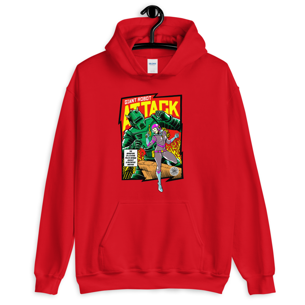 ROBOT ATTACK Hoodie - Shop Cool Tricks