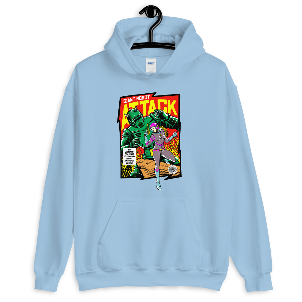 ROBOT ATTACK Hoodie - Shop Cool Tricks