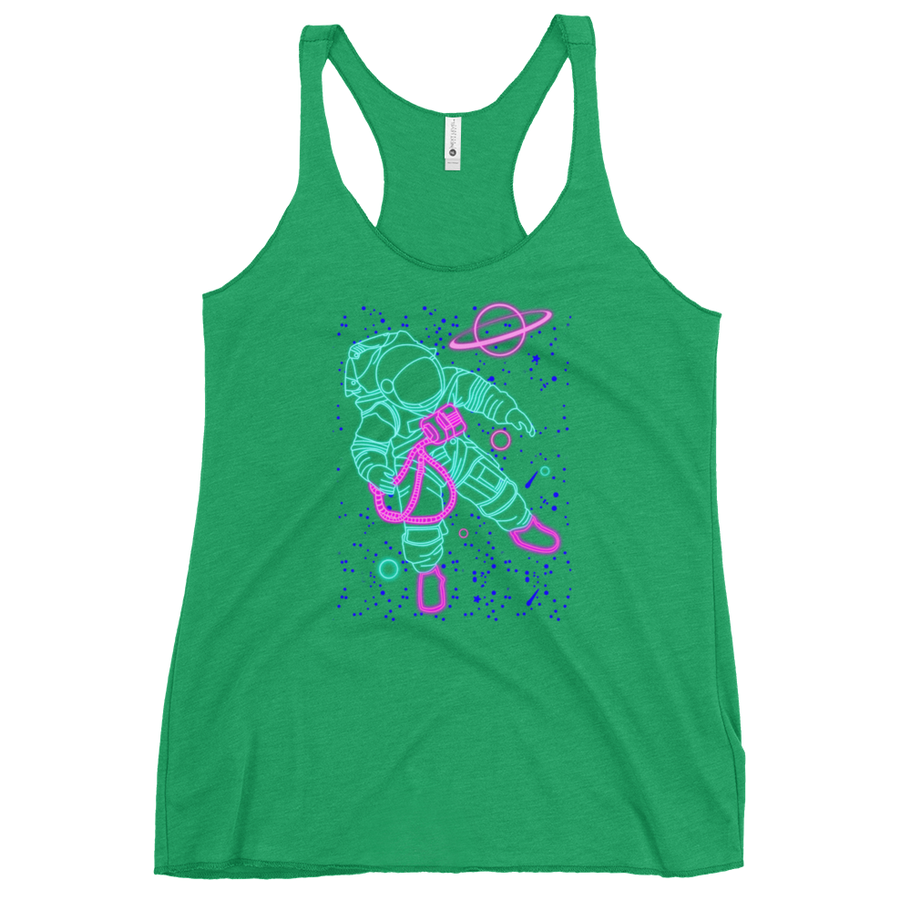 Neon Astronaut Racerback Tank - Shop Cool Tricks