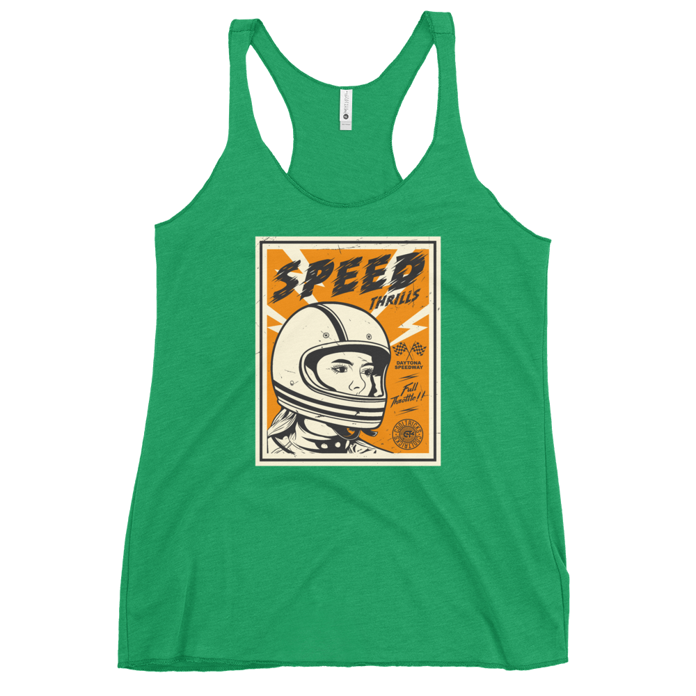 SPEED THRILLS Racerback Tank