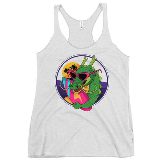 Surfer Dragon Racerback Tank - Shop Cool Tricks
