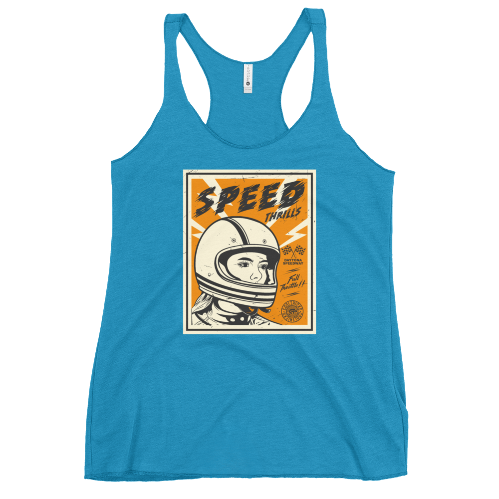 SPEED THRILLS Racerback Tank