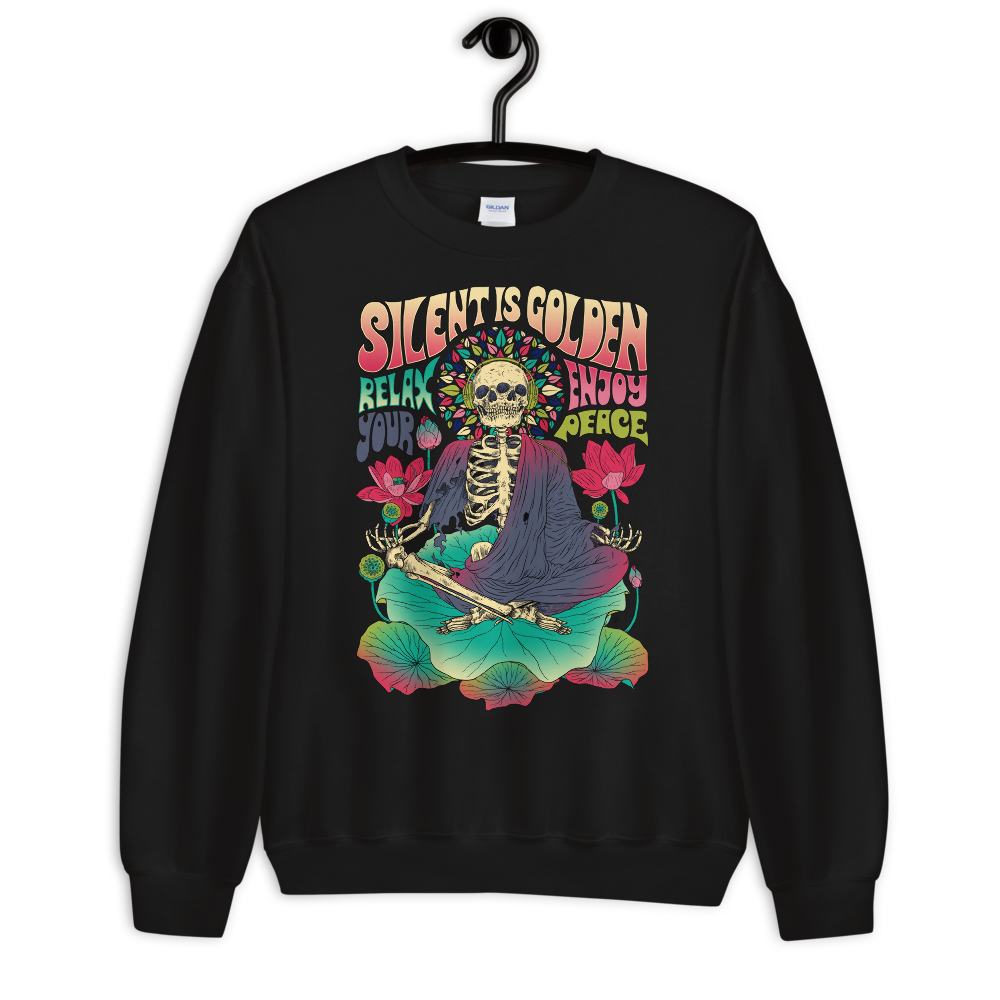 Silent Is Gold Sweatshirt