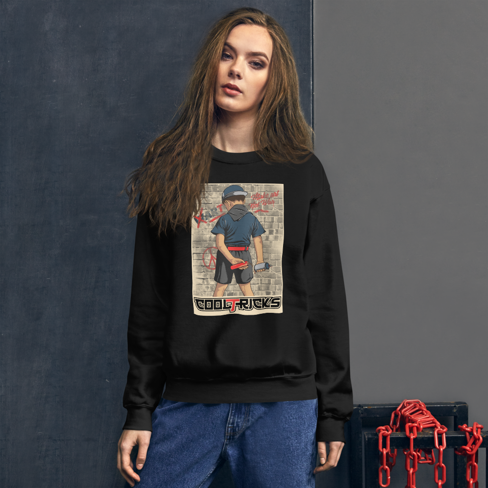 Make Art Not War Sweatshirt