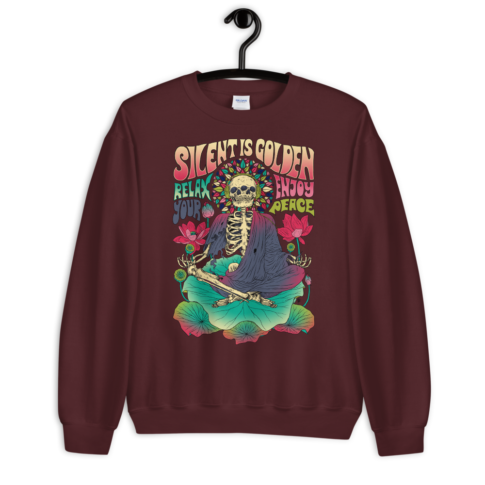 Silent Is Gold Sweatshirt
