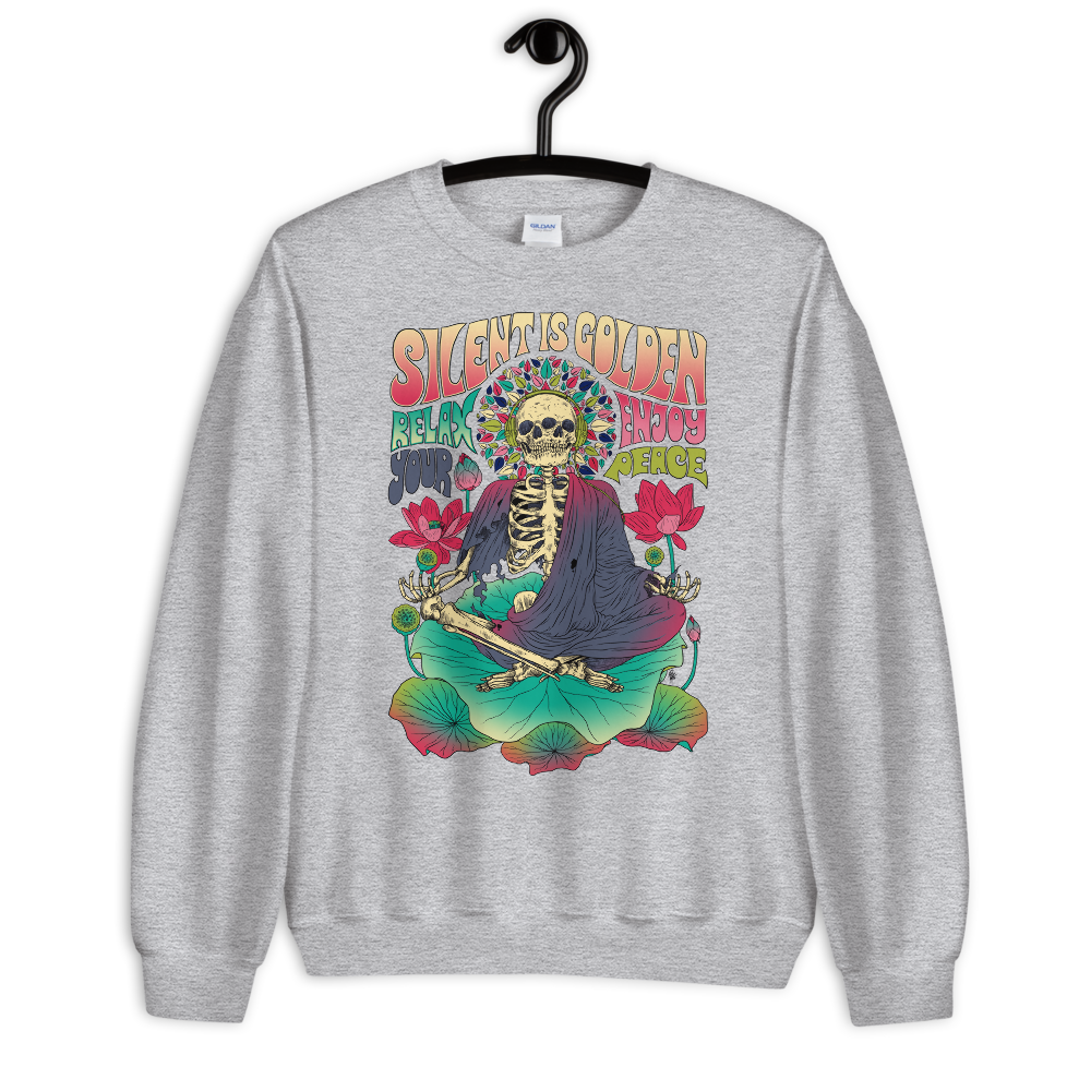 Silent Is Gold Sweatshirt