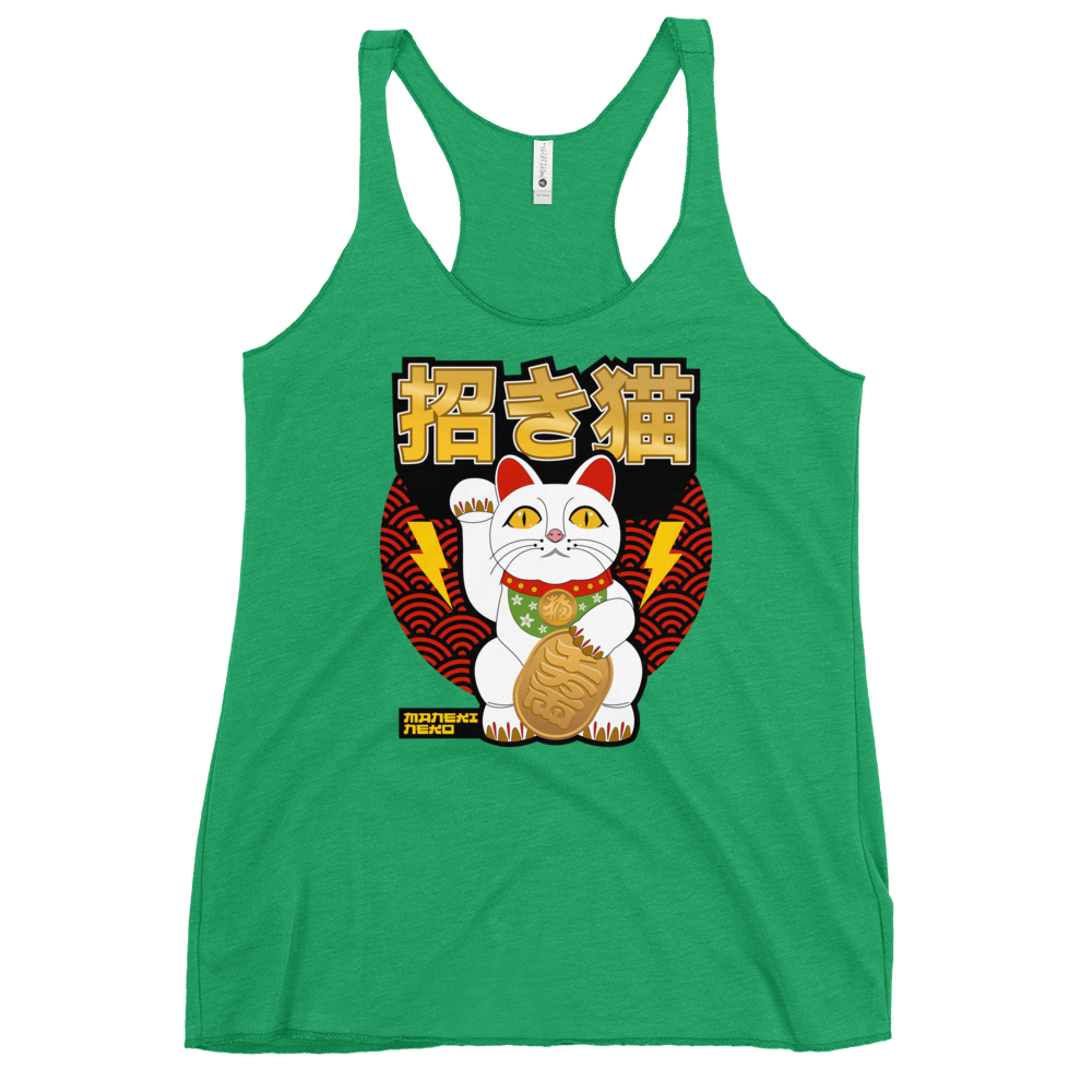 Maneki Neko Racerback Tank