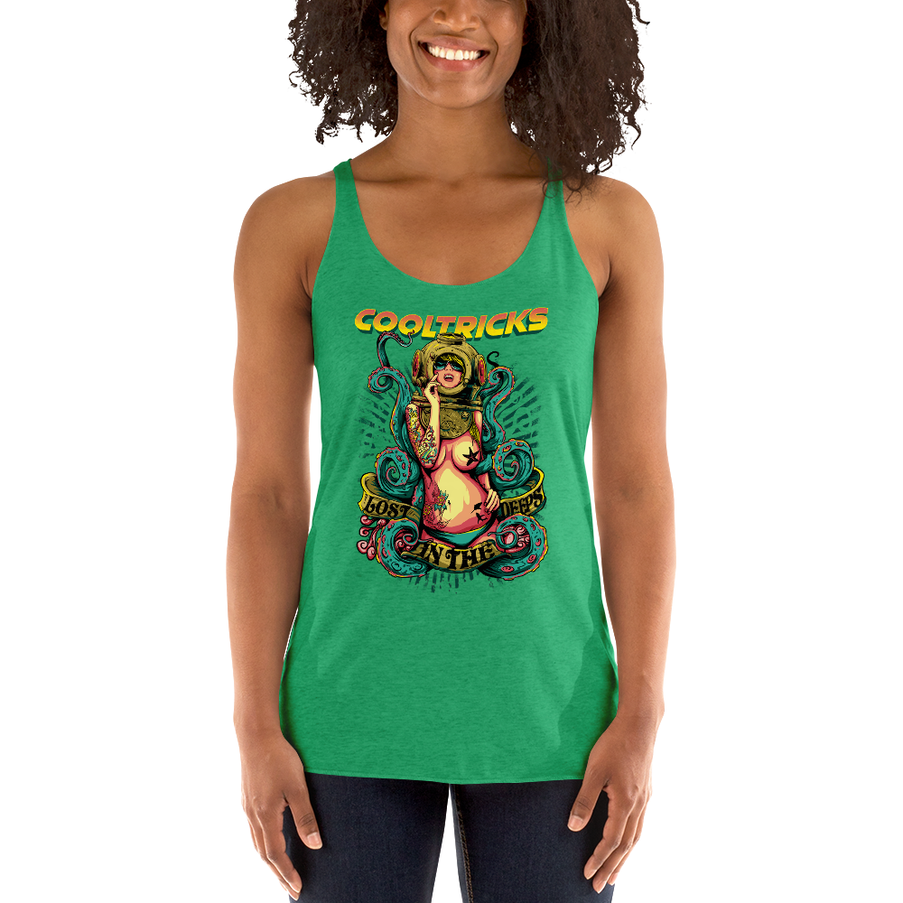 Lost In The Deeps Racerback Tank