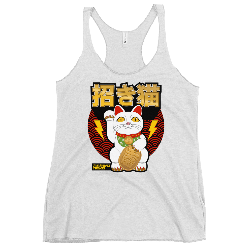 Maneki Neko Racerback Tank