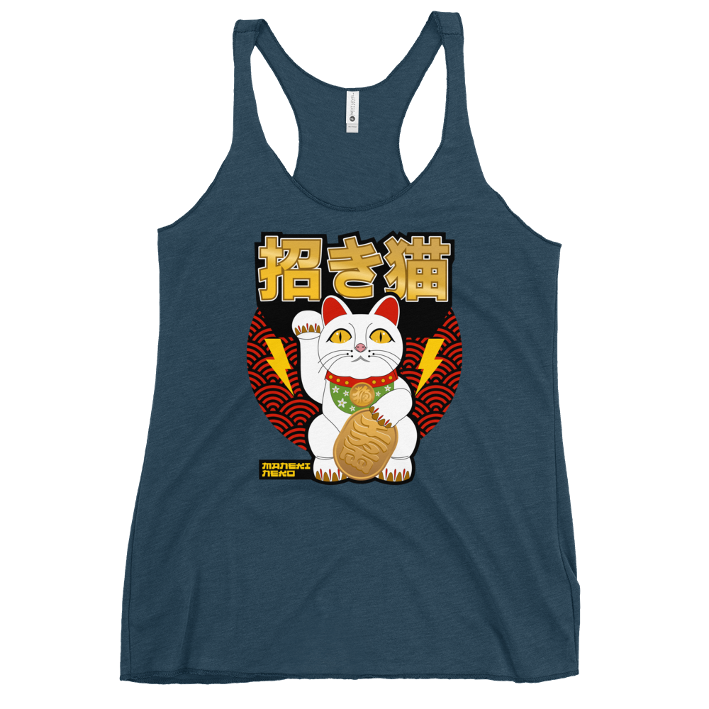 Maneki Neko Racerback Tank