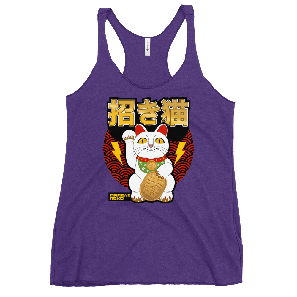 Maneki Neko Racerback Tank