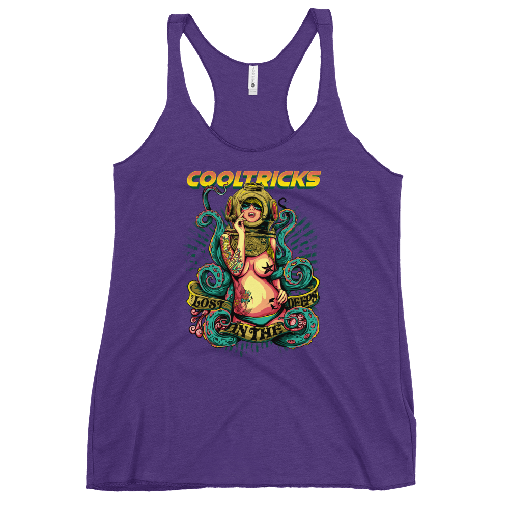 Lost In The Deeps Racerback Tank