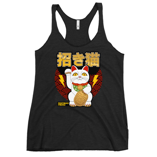 Maneki Neko Racerback Tank