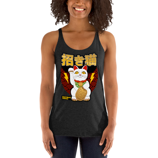 Maneki Neko Racerback Tank