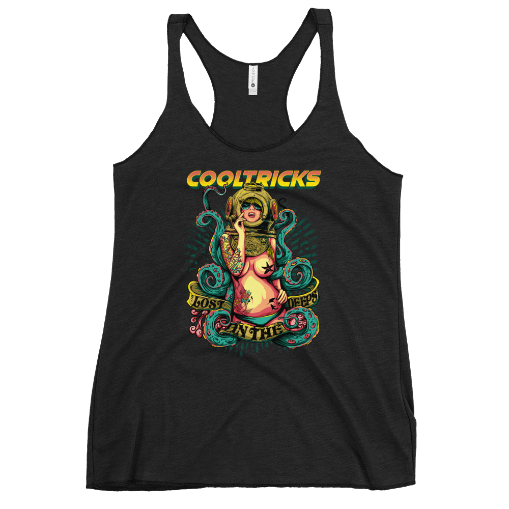 Lost In The Deeps Racerback Tank