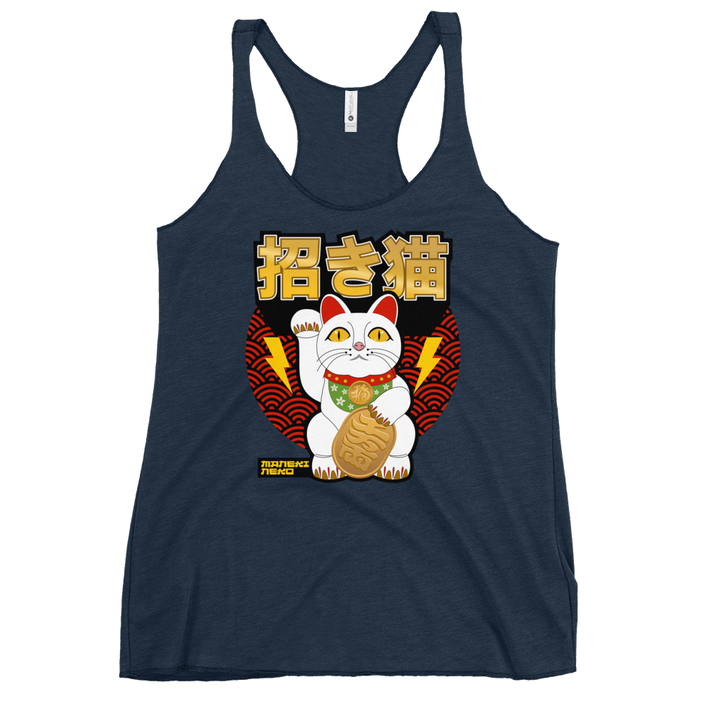 Maneki Neko Racerback Tank