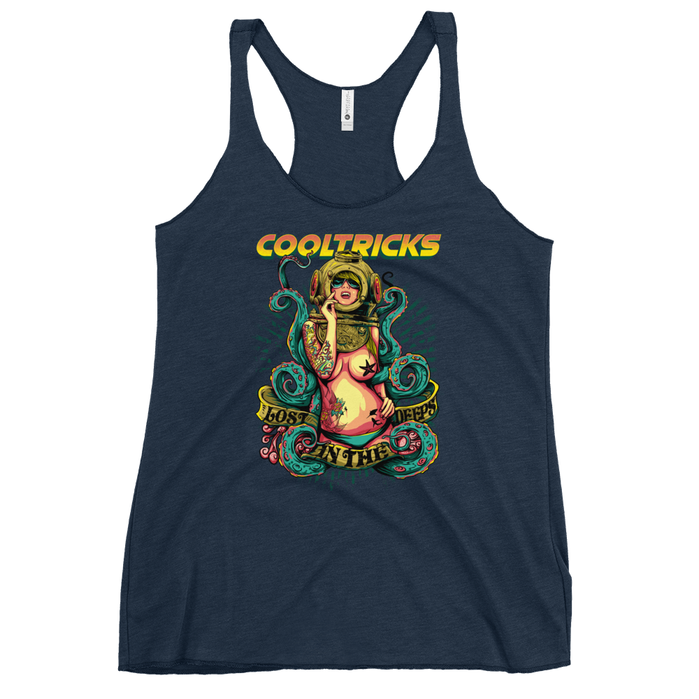 Lost In The Deeps Racerback Tank