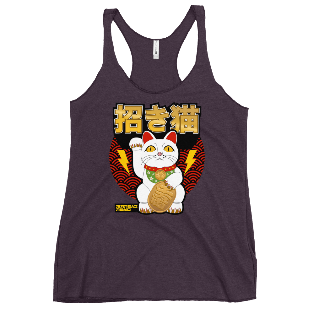 Maneki Neko Racerback Tank
