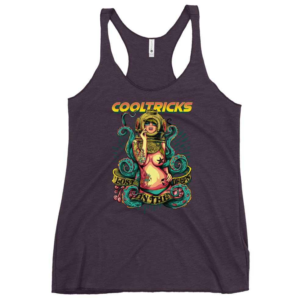 Lost In The Deeps Racerback Tank