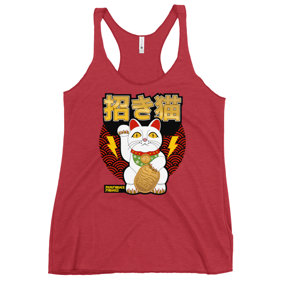 Maneki Neko Racerback Tank