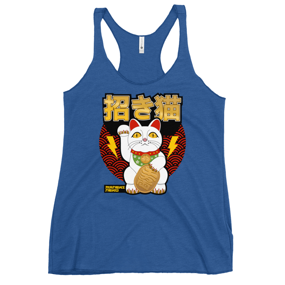 Maneki Neko Racerback Tank
