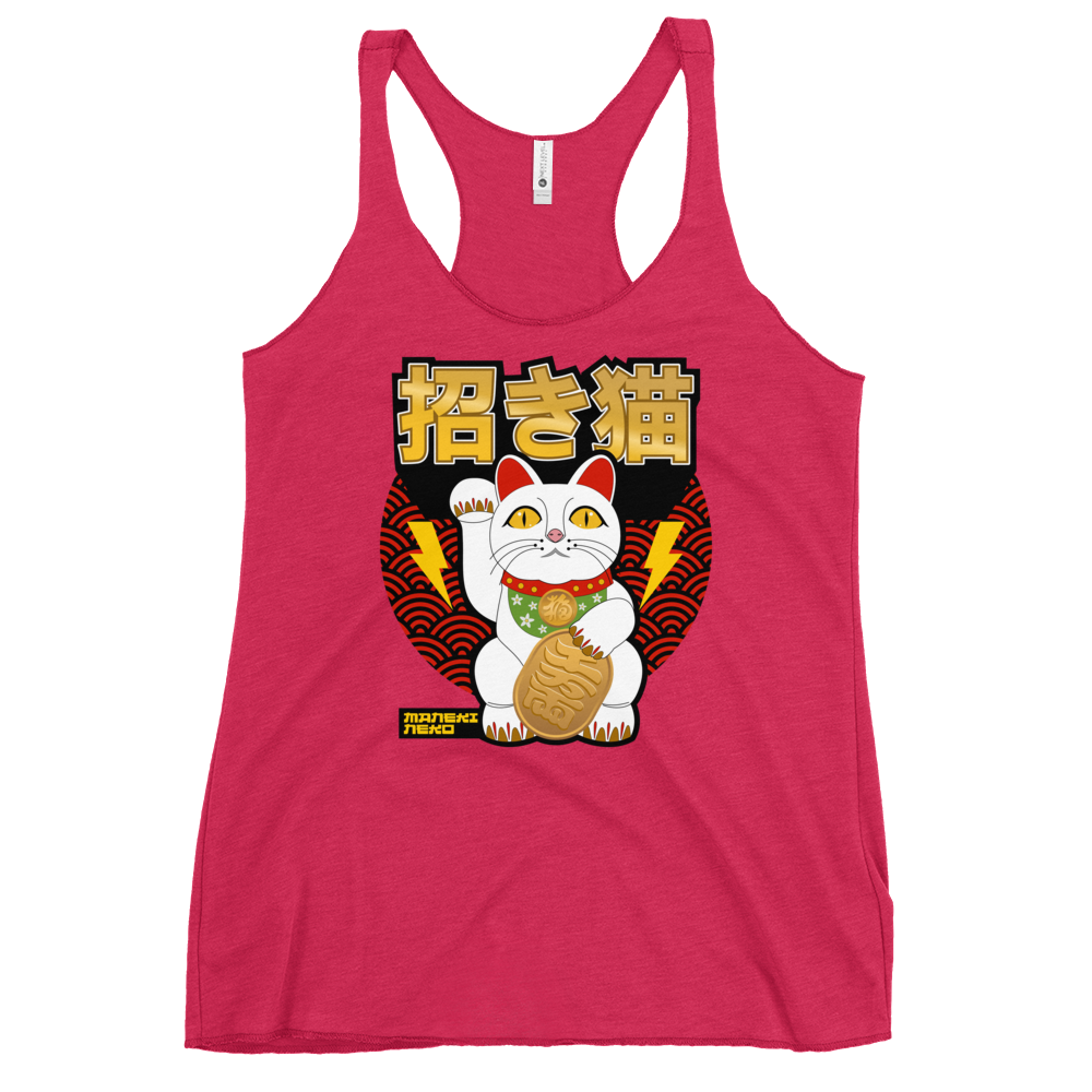 Maneki Neko Racerback Tank