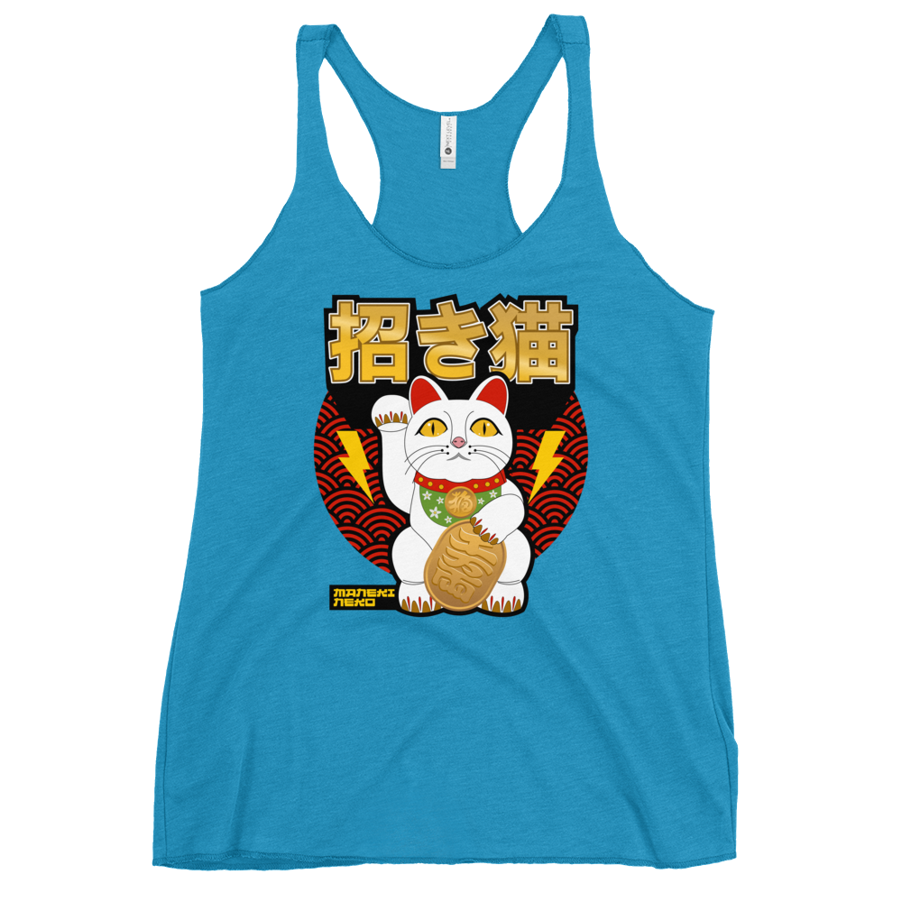 Maneki Neko Racerback Tank