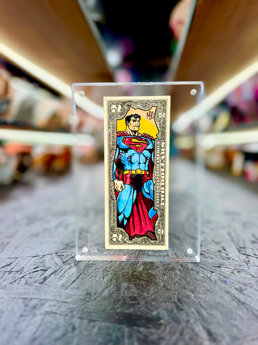 Superman $2 Dollar Bill Art 5.0